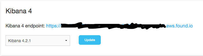Activer Kibana 4 sur Found