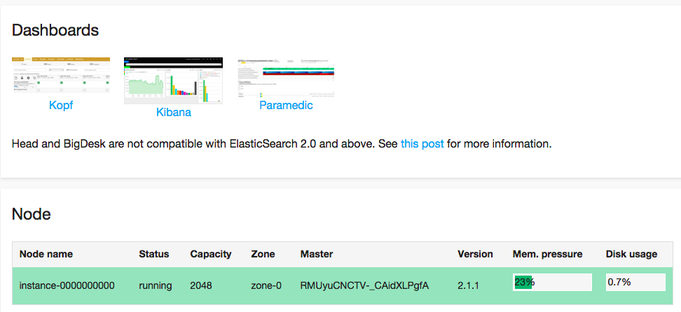 Kibana app