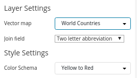 Linking the result to a vector layer